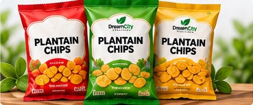 DreamCity Plantain Chips — Red, Yellow and Gold
